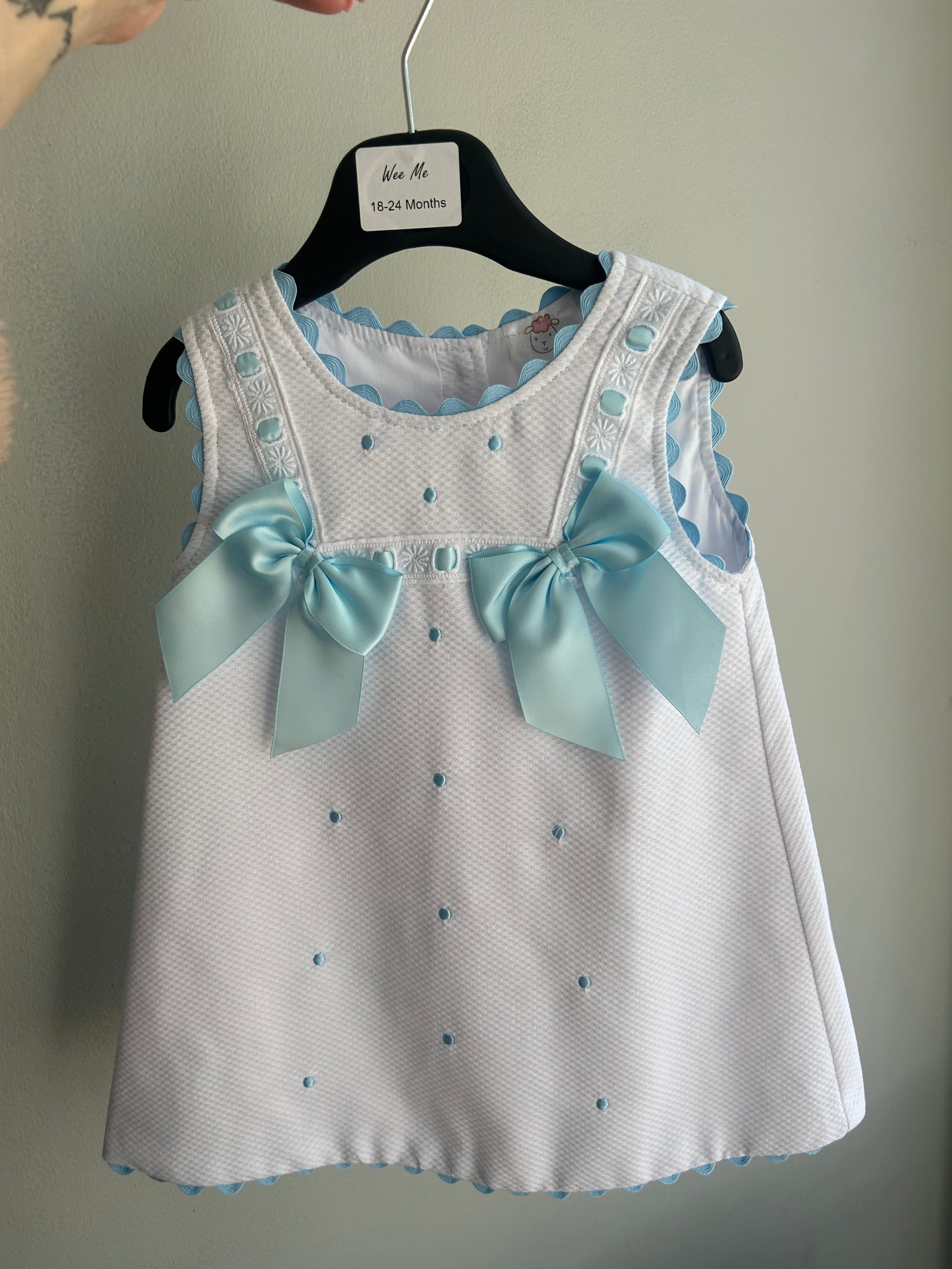 Blue Wee Me Dress