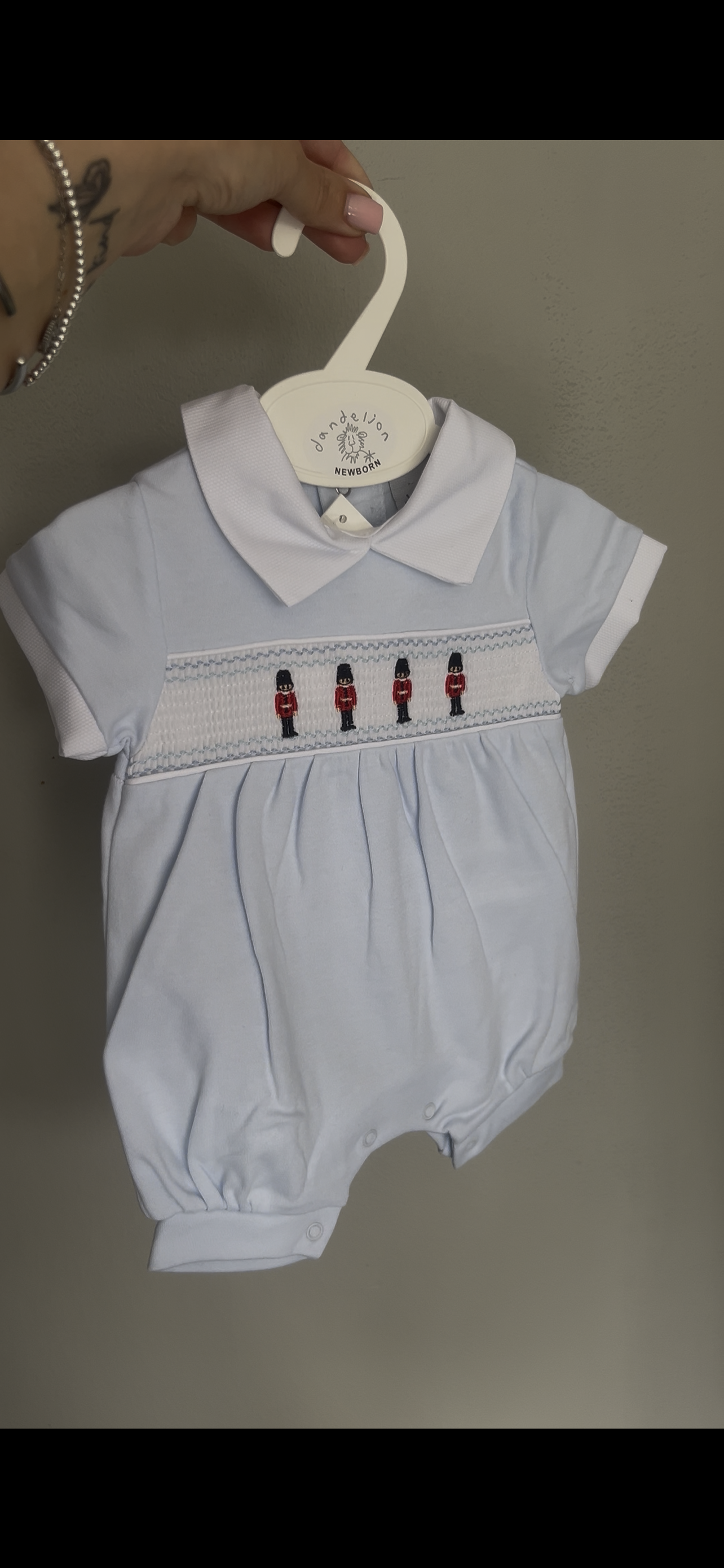 Little Soldiers Romper